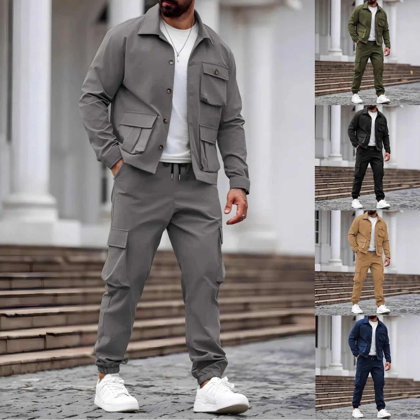 2Pcs Men's Casual Set